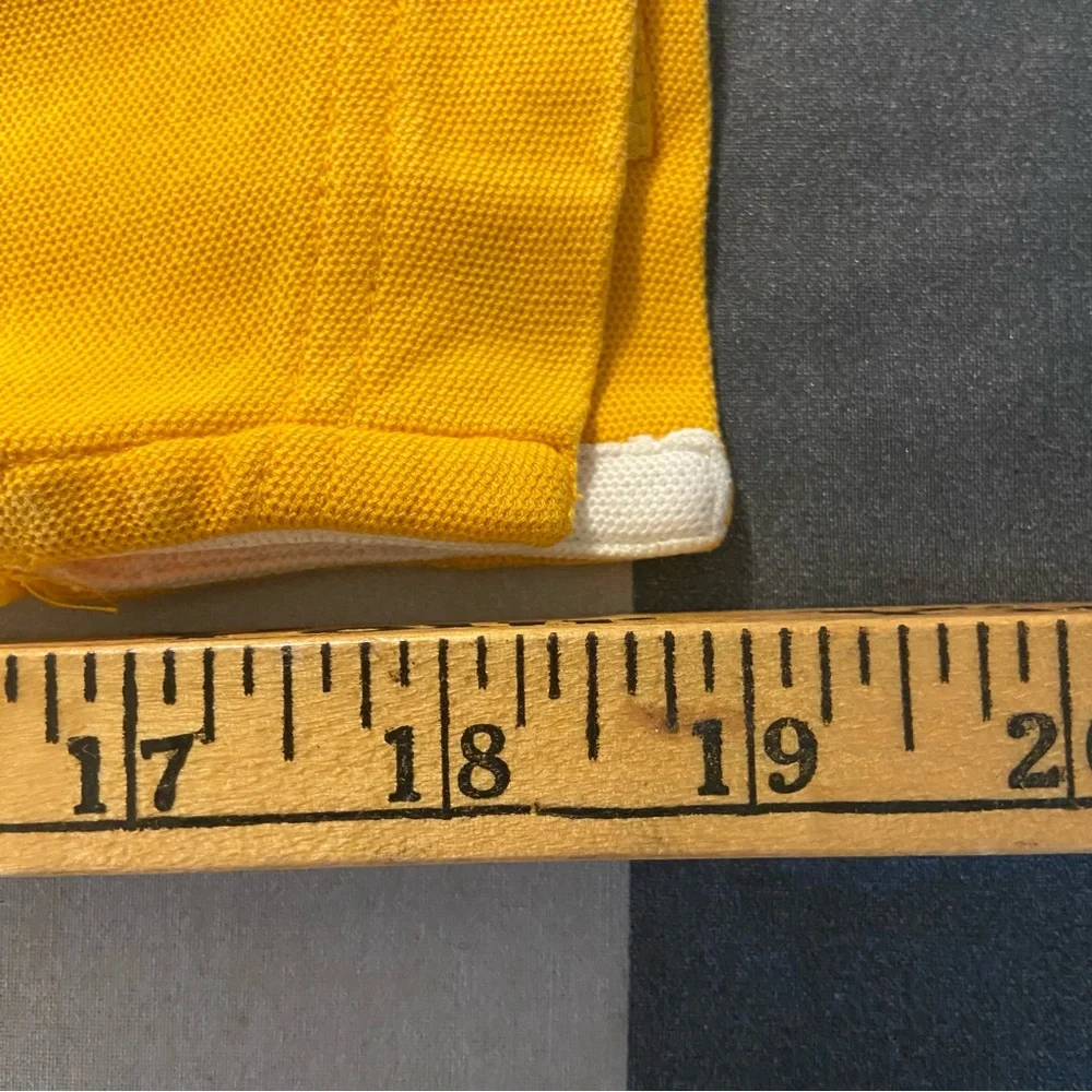 Robert Graham Orange Cotton Short Sleeve Polo Golf Shirt Size XL - Picture 11 of 12